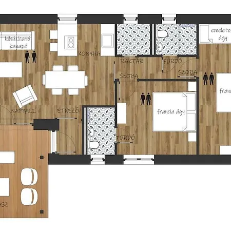 Csoepphaz Dom wakacyjny Balatonkenese