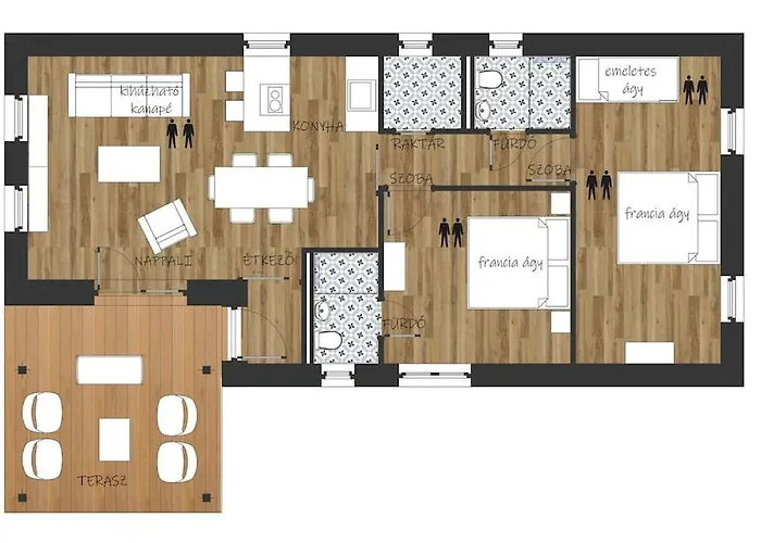 Csoepphaz Ferienhaus Balatonkenese